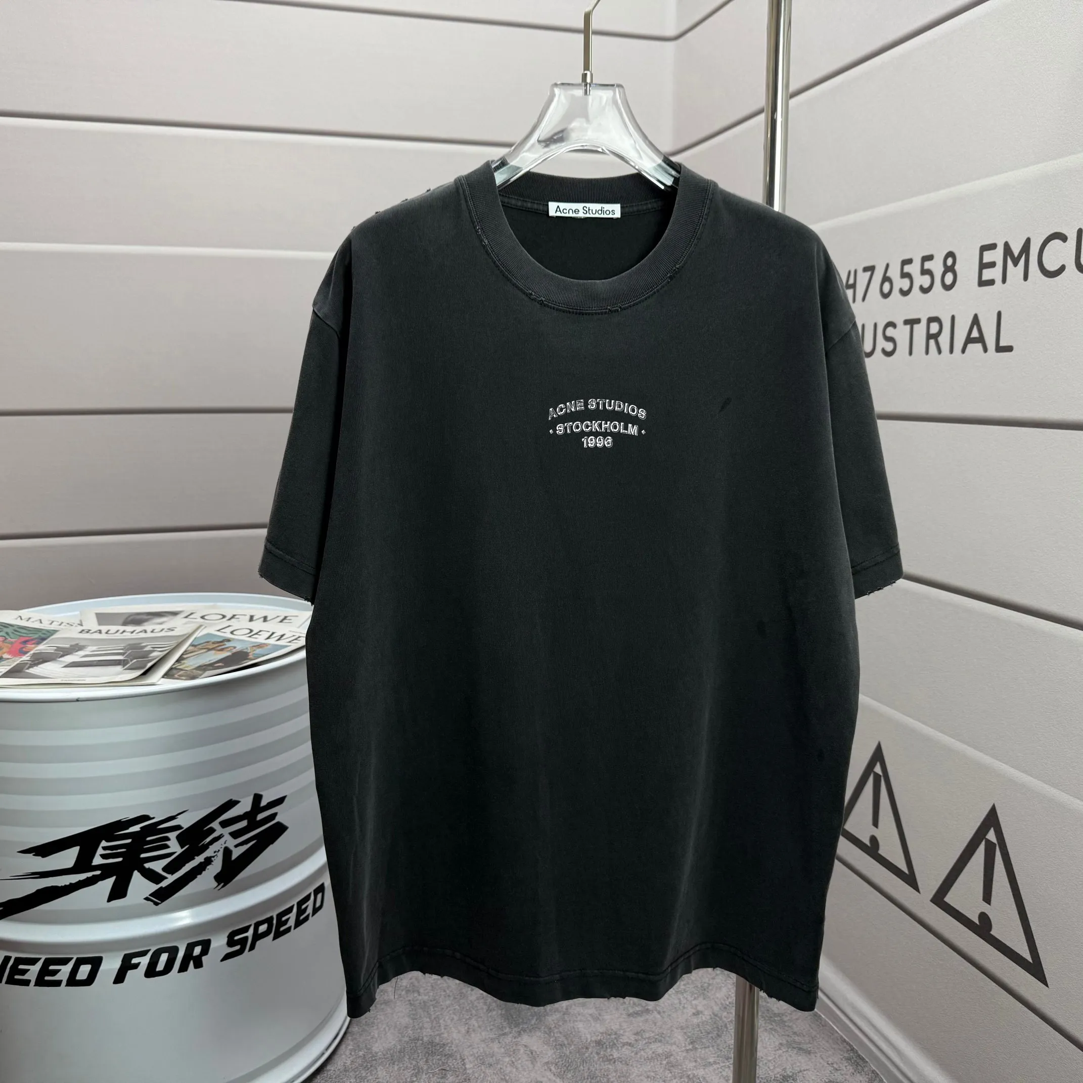# 90 Acne studios * 2026 New Arrival tee Same Style : Size :S M L XL XXL Size： S （90-130 ） M （120-150 ） L （140-165 ） XL （160-180 ） XXL （180 ）